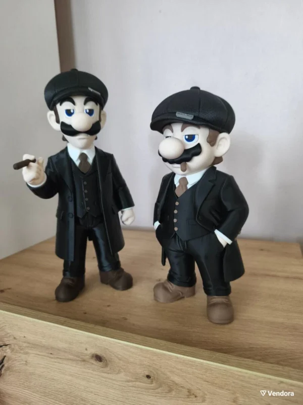 Luigi αλά Πίκυ Μπλίντερς συλλεκτική φιγούρα 3D printed καινούργια.