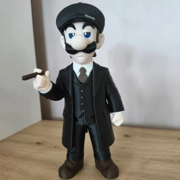 Luigi αλά Πίκυ Μπλίντερς συλλεκτική φιγούρα 3D printed καινούργια.